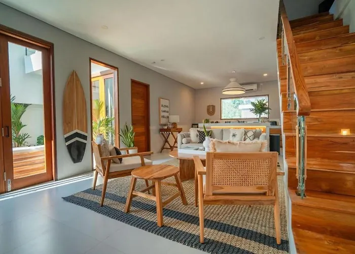 Holiday home 3br With Pool In Bingin 400m To Dreamland *